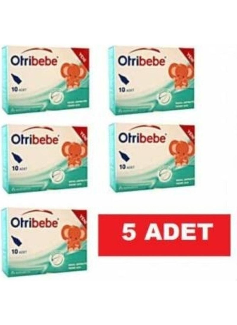 Otribebe Nasal Aspirator Spare Tips 10 x 5 Box  - Image 1
