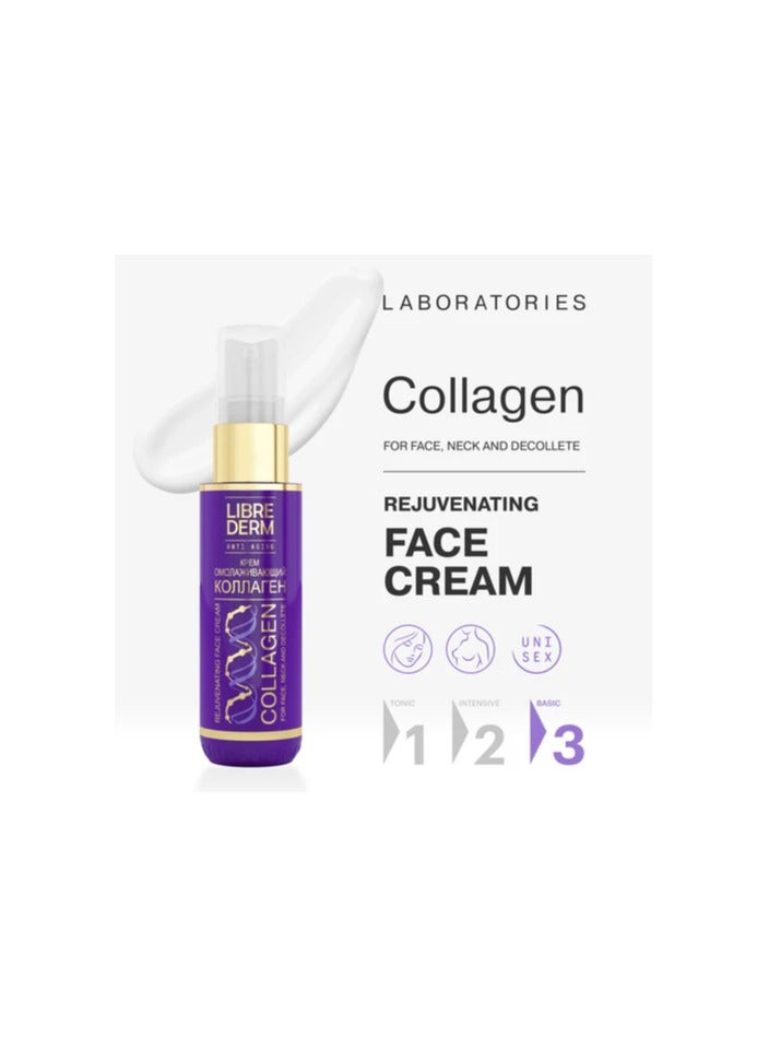 Librederm Collagen Anti-Aging Fcae,Neck And Decollete Cream,50ml - Image 2