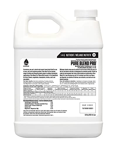 Botanicare Pure Blend Pro Bloom Soil, Nutrient for Fruit and Flowers, 1-4-5, 1 qt. - Image 2