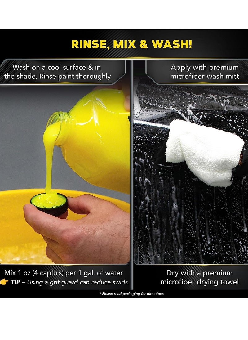 Meguiars Car Shampoo And Polish With An Ultra-Strong, Medium-Acid Formula To Protect All Types Of Car Paint  - Image 2