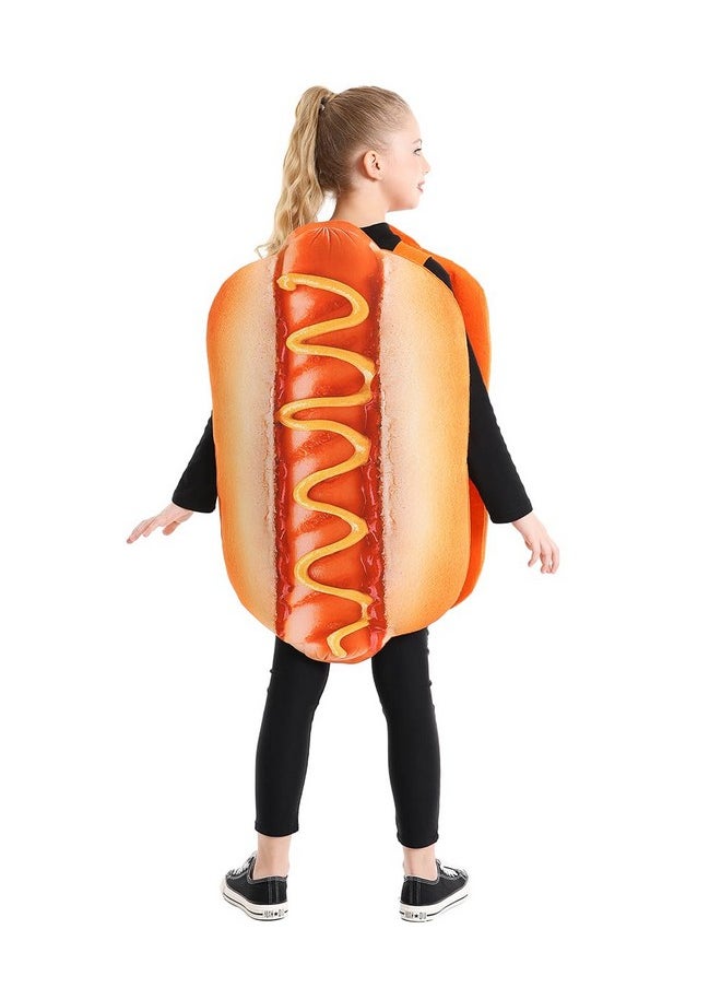 Seasons Halloween Hot Dog Costume For Kids, Funny Food Costume, Cosplay One Size  - Image 5