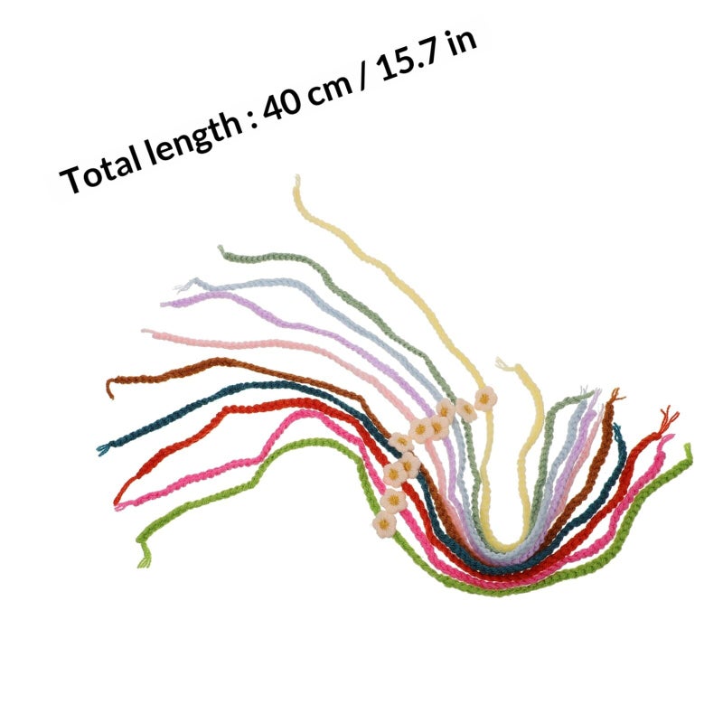 Medium Size Lightweight Knit Whelping Collars For Newborn Puppy Kitten Identification - Image 3