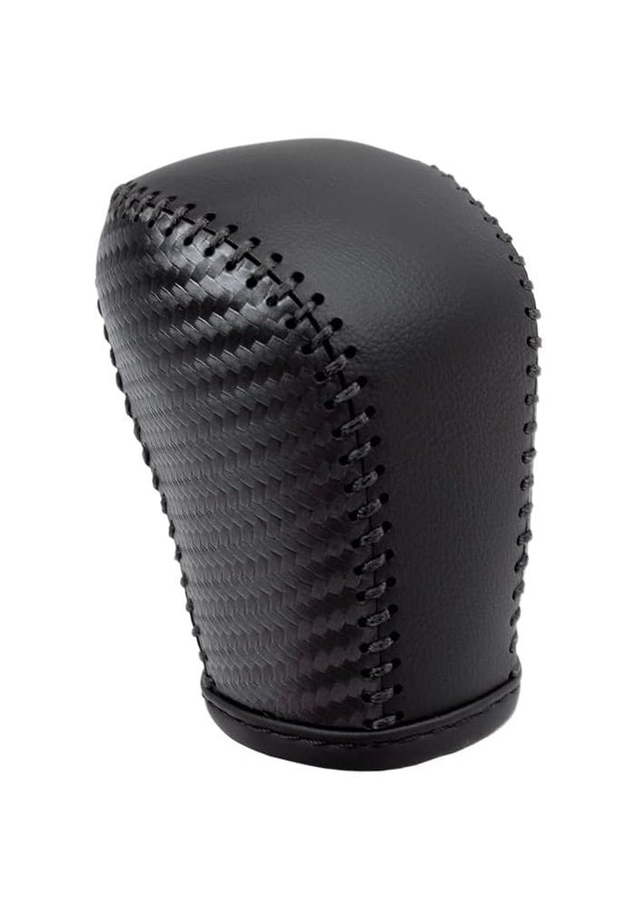 LDYFC Leather Gear Shift Knob Cover for Honda Civic - Image 1