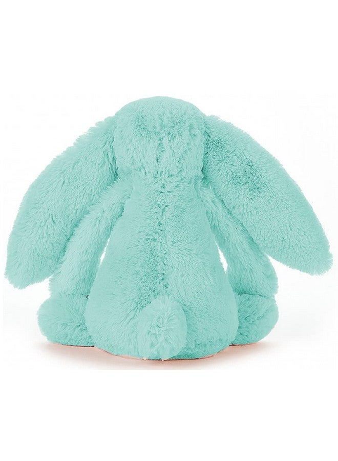 Mirada Cute Turquoise Bunny Soft Toy for Girls/Kids | Huggable Rabbit with Long Ears | Soft Stuffed Plush Animal |- 23cm - Image 3