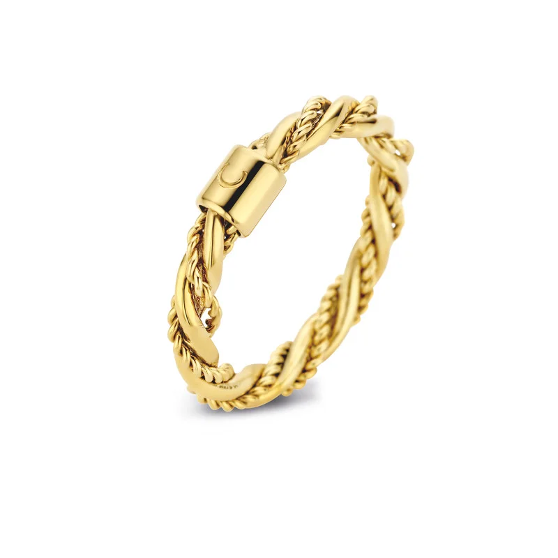 CERRUTI 1881 Giulia Gold Plated Finger Ring For Women