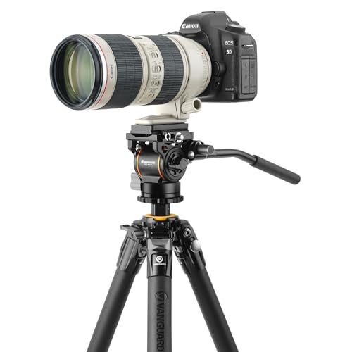 Vanguard VEO 5 264AV-14 Aluminum Tripod with Counterbalancing Video Head for Cameras, Optics & Smartphones - Image 5