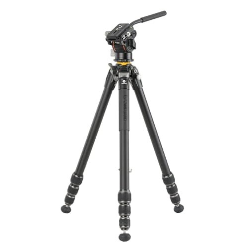 Vanguard VEO 5 264AV-14 Aluminum Tripod with Counterbalancing Video Head for Cameras, Optics & Smartphones - Image 1