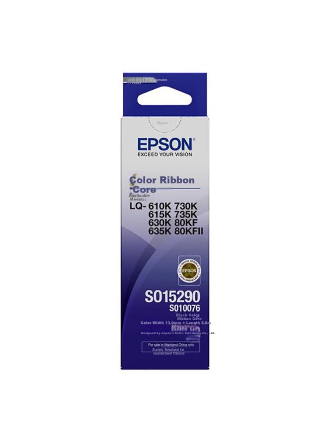 Epson C13s010076 ريبون أصلي (متوافق مع موديلات Lq-610k/615k/630k/635k/730k/735k/80kf/80kfii) C13s010058 جهاز