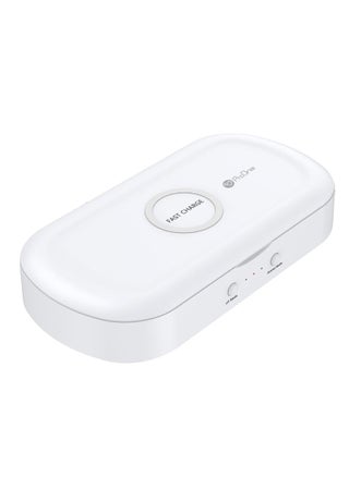 ProOne UV Phone Sanitizer Box - UVC Light Cell Phone Sterilizer with Wireless Charging Box, Disinfection Phone Cleaner with Aromatherapy Function Disinfector for iPhone Android Smartphone - pzsku/Z4E14F0BD4CCB234CB0ABZ/45/_/1720082619/67d6bcb2-e181-4986-9134-28da977f31a7
