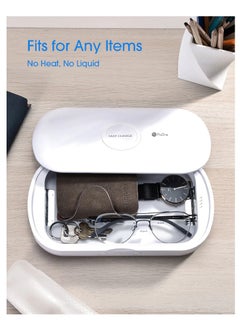 ProOne ProOne UV Phone Sanitizer Box - UVC Light Cell Phone Sterilizer with Wireless Charging Box, Disinfection Phone Cleaner with Aromatherapy Function Disinfector for iPhone Android Smartphone  - Image 2