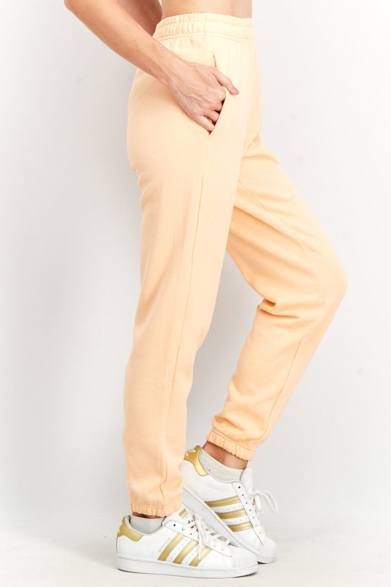 Ocean Pacific Women Graphic Print Pull On Pants, Peach - Image 2