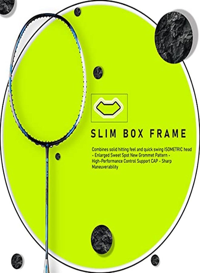 Apacs Z-Ziggler 72 (30 Lbs, 72G) Unstrung Badminton Racket With Full Cover (Black Grey), Graphite - Image 4