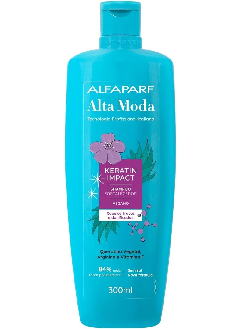 Shampoo Keratin For Weak & Damaged Hair 300Ml