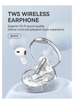 BWOO Bwoo Stereo Wireless Transparent headset for Gaming and HD calls, Gaming Wireless Headset  - Image 5