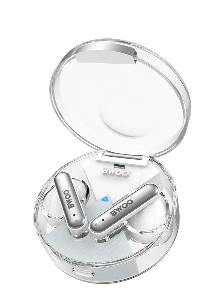 BWOO - Bwoo Stereo Wireless Transparent headset for Gaming and HD calls, Gaming Wireless Headset - Image 1