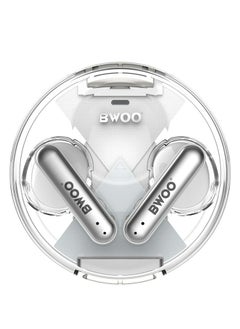 BWOO Bwoo Stereo Wireless Transparent headset for Gaming and HD calls, Gaming Wireless Headset  - Image 2