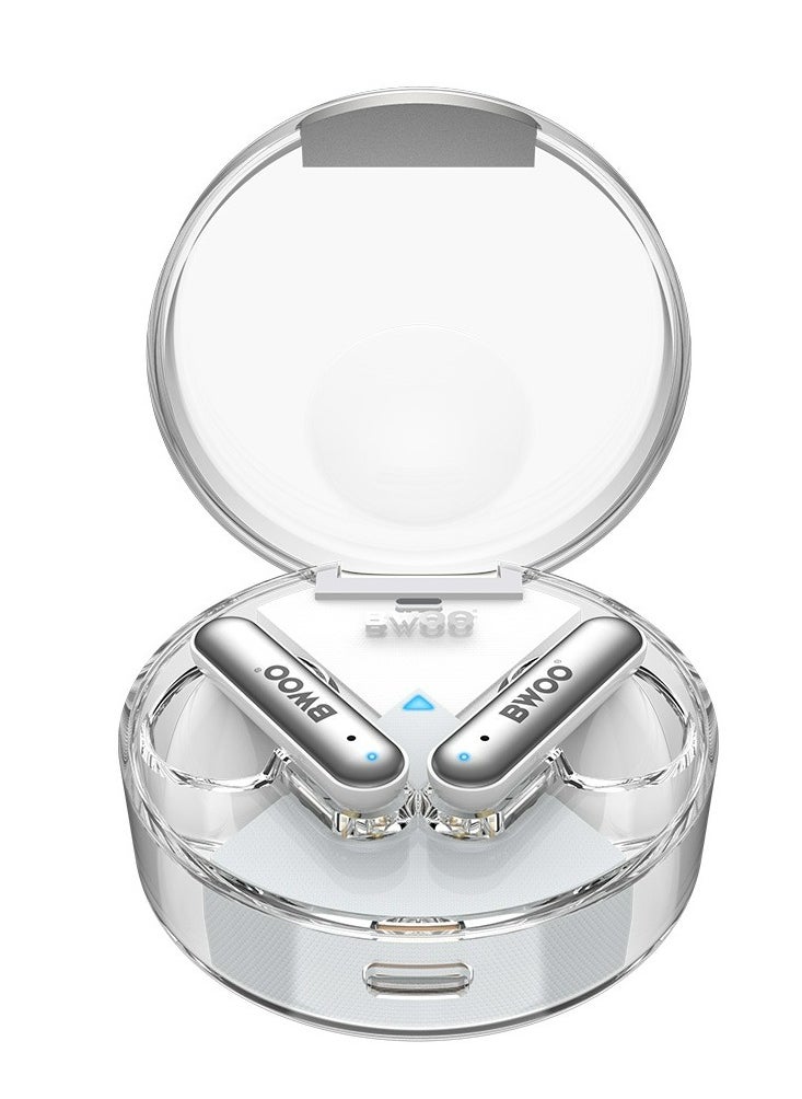 BWOO - Bwoo Stereo Wireless Transparent headset for Gaming and HD calls, Gaming Wireless Headset - Image 1