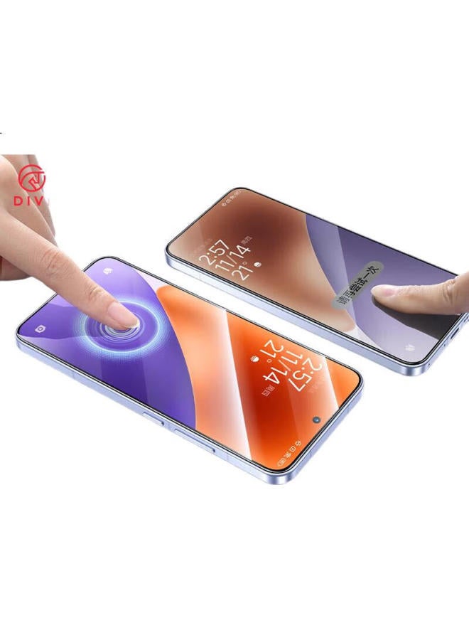 DiVi First Guard Tempered Glass Screen Protector For Xiaomi 15, Full Coverage, No White Edges, Shatterproof, Hd Clear, Anti-fingerprint Protective Film - Image 3