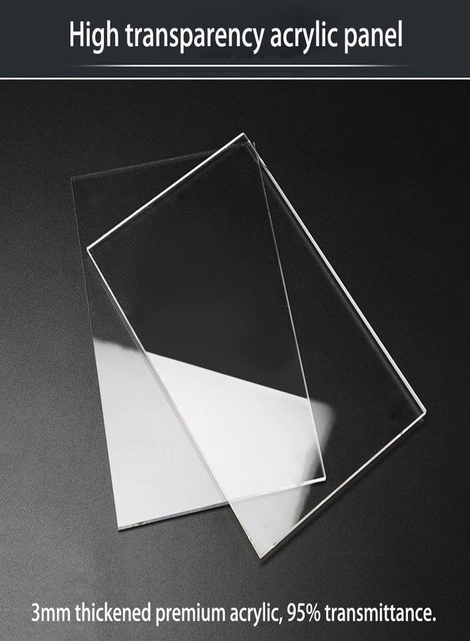 DuvinDD Acrylic Display Case for Large Collectibles 29.1 inch Tall Countertop Organizer Display Box for Bearbrick 1000% Large Doll Lego Toys Assemble Dustproof Protection Showcase with Thick Base - Image 5