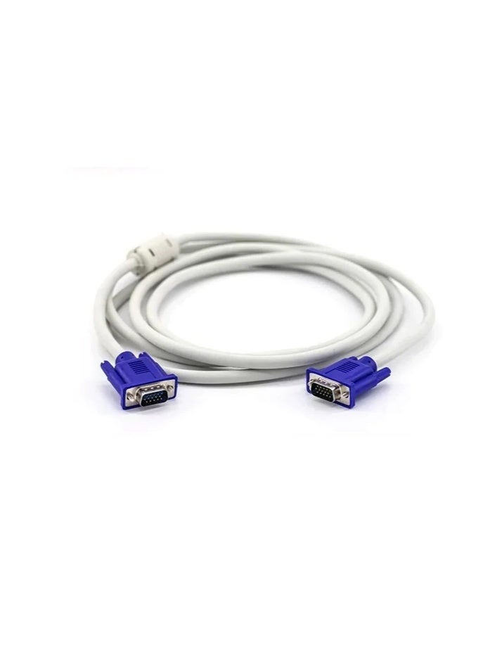 Heavy Duty High Speed VGA Cable 1.5m – Male to Male – Premium Quality Video Transmission - Image 2