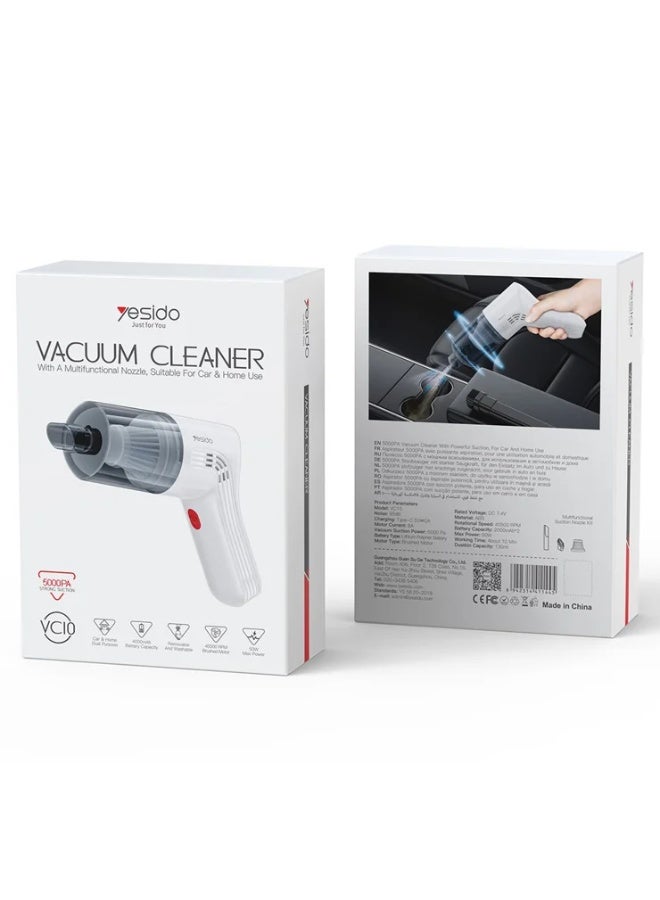 Yesido VC10 High-Power Vacuum Cleaner – Deep Clean Made Easy - Image 1