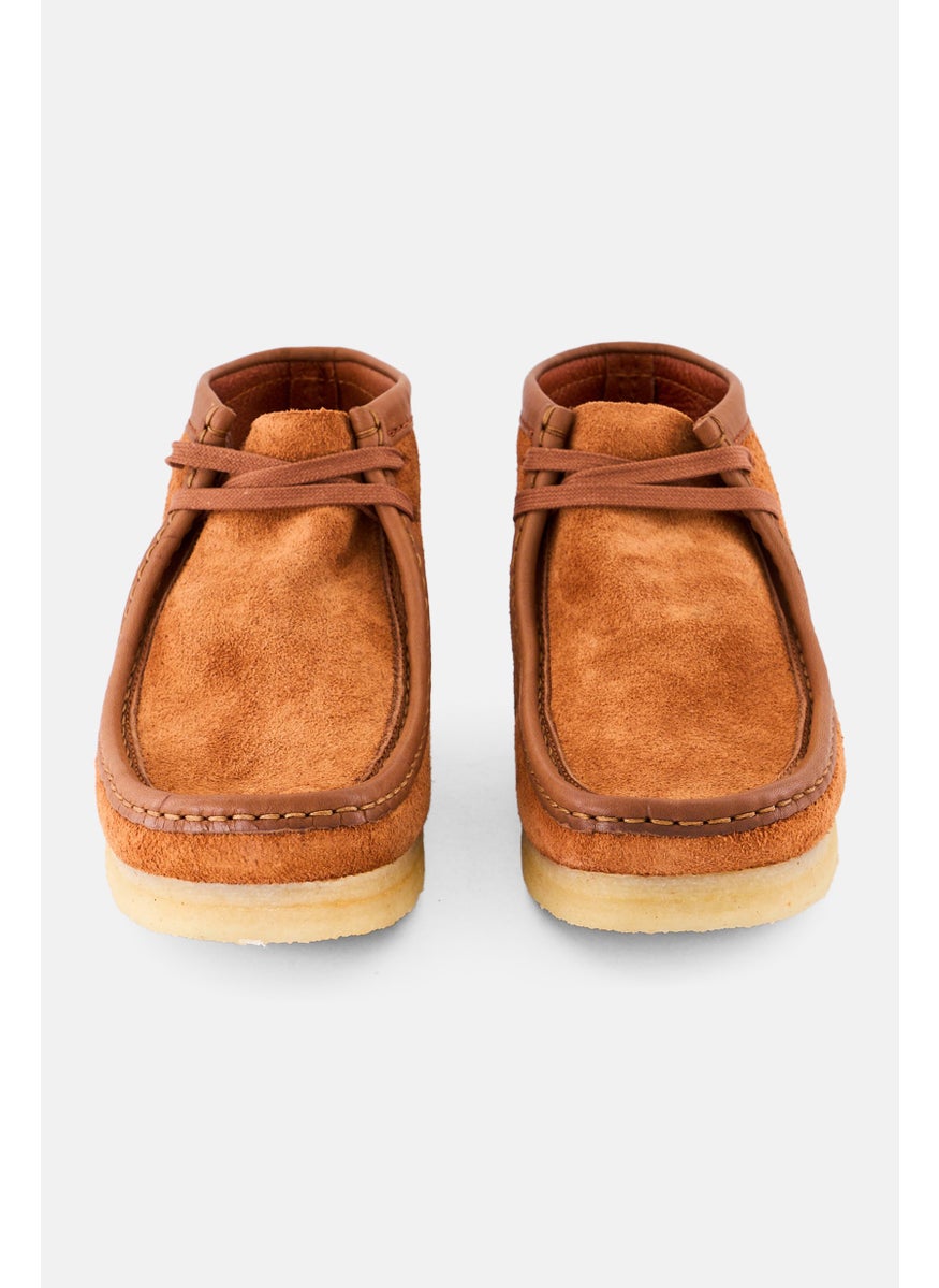 clarks Men Wallabee Lace Up Boots, Brown  - Image 3