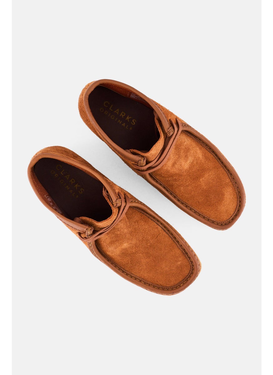 clarks Men Wallabee Lace Up Boots, Brown  - Image 4