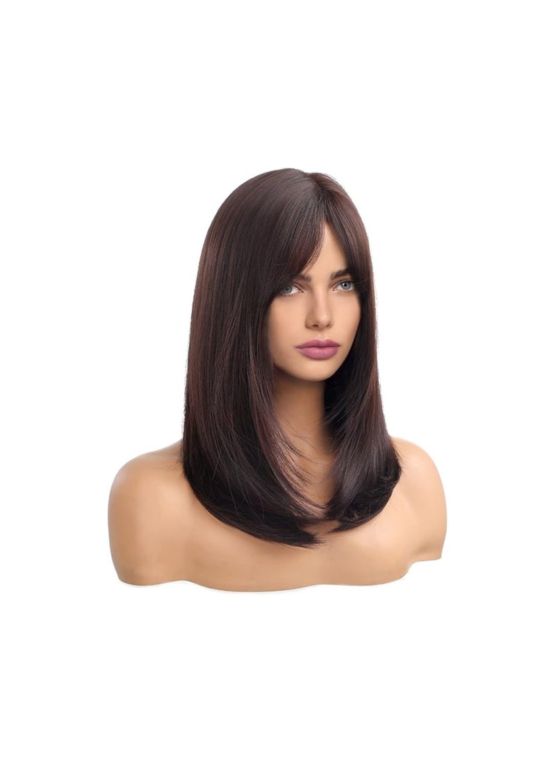 باروكة شعر طويل بني للنساء بطبقات ومزود بقصة، - pzsku/Z4E156EC36F601478D32DZ/45/_/1721035728/df2a6547-fd69-4858-8cb4-8ce2a3dad62d
