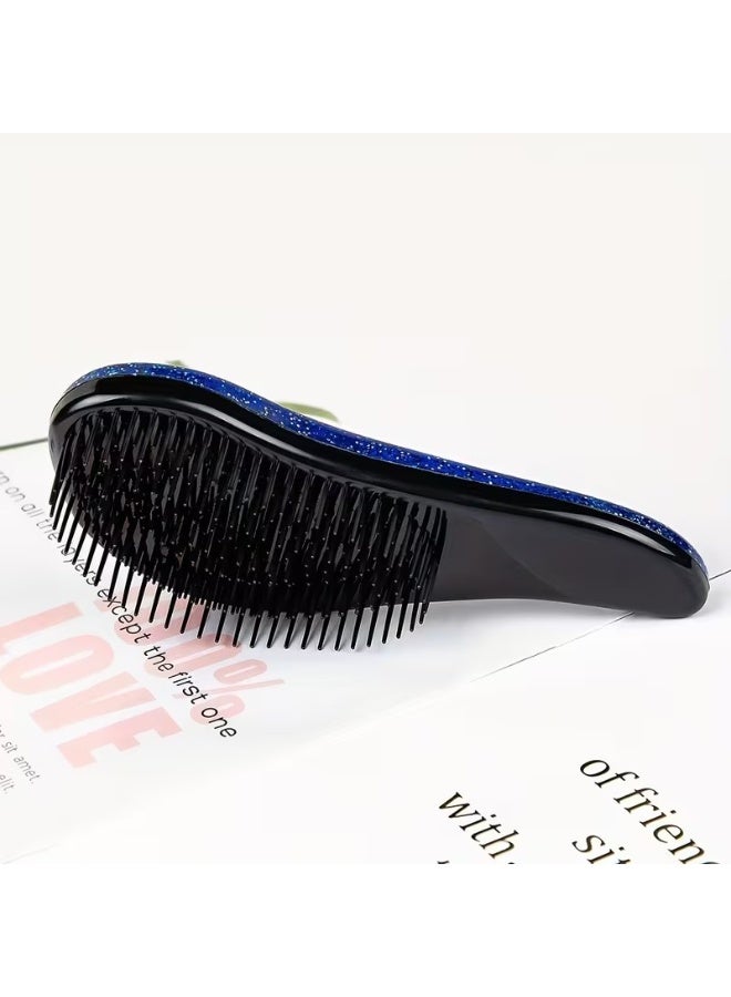 Goolsky Tiny Style Starry Sky Massage Comb Portable Household Comb Massage Comb Non-Knot Massage Comb Detangling Hairdressing Comb - Image 4