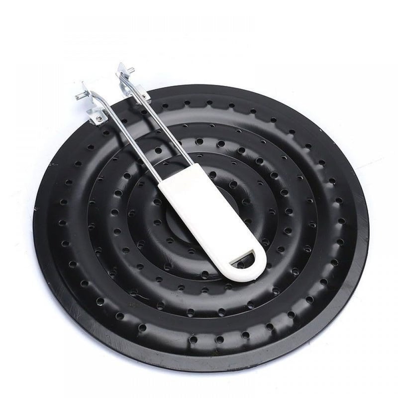 PIPULSE PIPULSE Stainless Steel Foldable Handle Gas Grill Heat Diffuser Double Thickening Diffuse Cooking Tools Utensils Multifunctional Kitchen Guard Simmer Plate  - Image 1