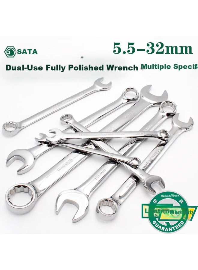 Sata 40215, Fully Polished Dual-purpose Wrench, 20mm - Image 1