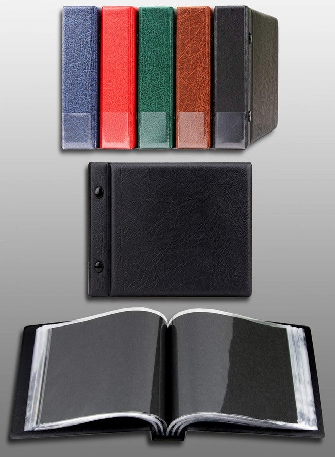 Prophila Collection Prophila Small Album for 100 Postcards and Letters up to 190 x 125 mm, Black - Image 2