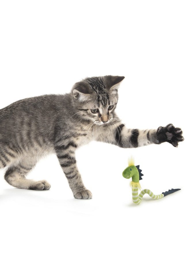 SmartyKat SmartyKat Bendy Buddy Bendable Catnip Cat Toy - Green, One Size  - Image 4