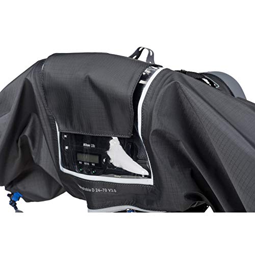 Think Tank غطاء مطري لكاميرا ثينك تانك هايدروفوبيا D 24-70 V3 لكاميرات DSLR وكاميرات ميرورليس مع عدسة 24-70mm f/2.8 - Image 4