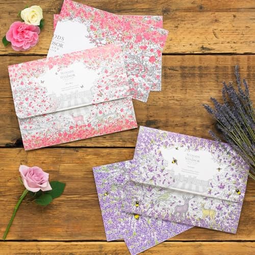 Woods of Windsor Scented Drawer Liners, Fragrant Lavender Liners for Drawers and Shelves to Delicately Fragrance Clothes and Linens, Bedroom Drawer Liners, Lavender Scent, 35cm x 50cm 5 Pack - Image 3
