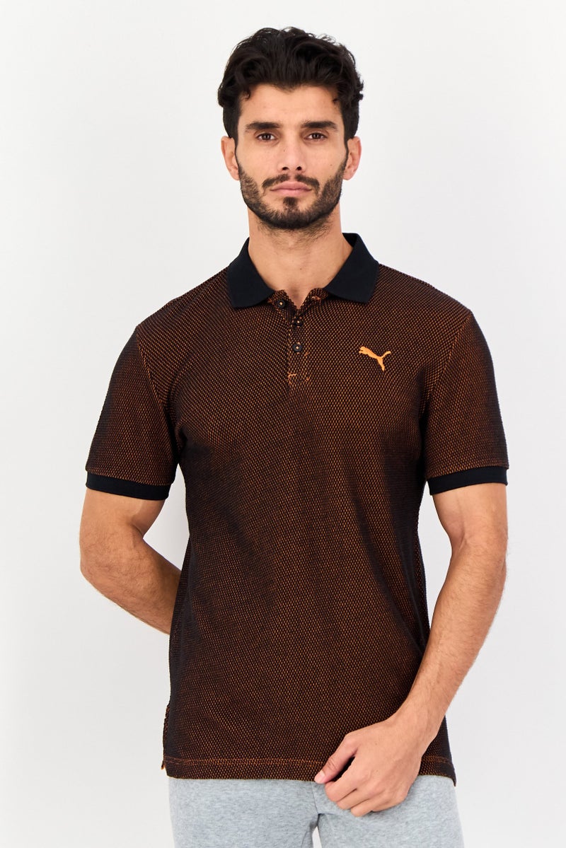 PUMA Men Sportswear Fit Short Sleeve Outdoor Polo Shirt, Multicolor - Image 1