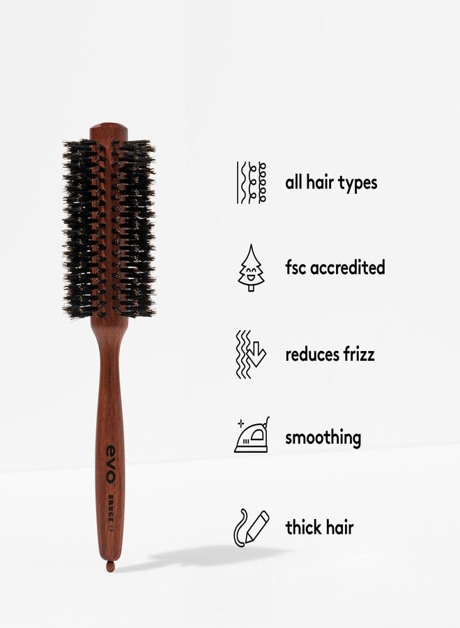 EVO Bruce Natural Bristle Radial Brush, 28 - Image 2
