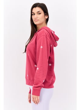 adidas Originals Women Sportswear Fit Outdoor Sweatshirt, Pink  - Image 4