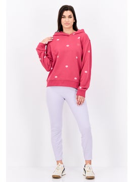 adidas Originals Women Sportswear Fit Outdoor Sweatshirt, Pink  - Image 2