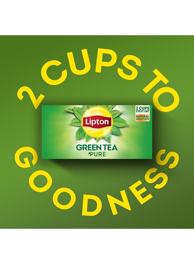 Lipton  Green Tea Mint, 25 Envelope Teabags 25 Teabags (32.5g) - Image 2