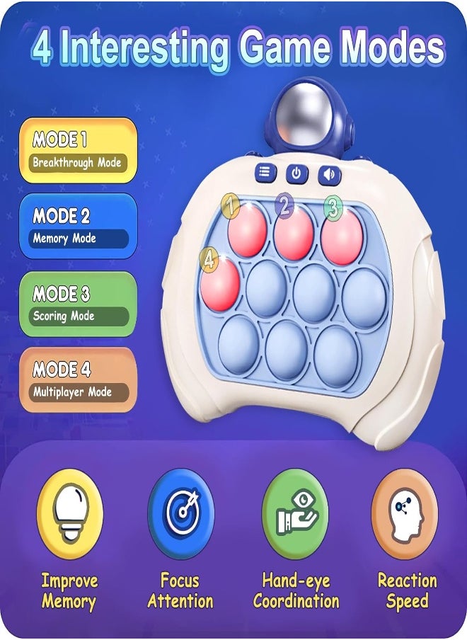 AKDC - Pop Light Up Game Fidget Toys For Teens & Kids 3-12, Speed Push Puzzle Game Console For 6 7 8 9 Year Old Boys & Girls, Sensory Fast Push Game For Birthday Gifts - Image 1