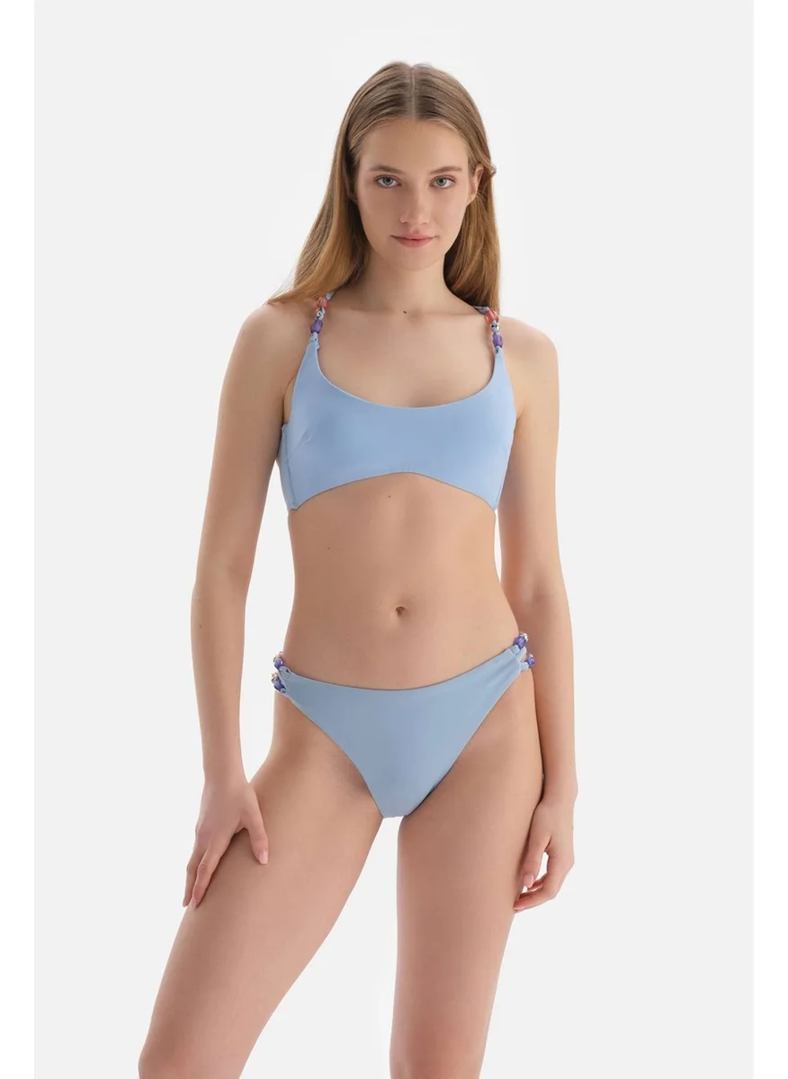 داجي Blue 4 cm Bikini Bottom