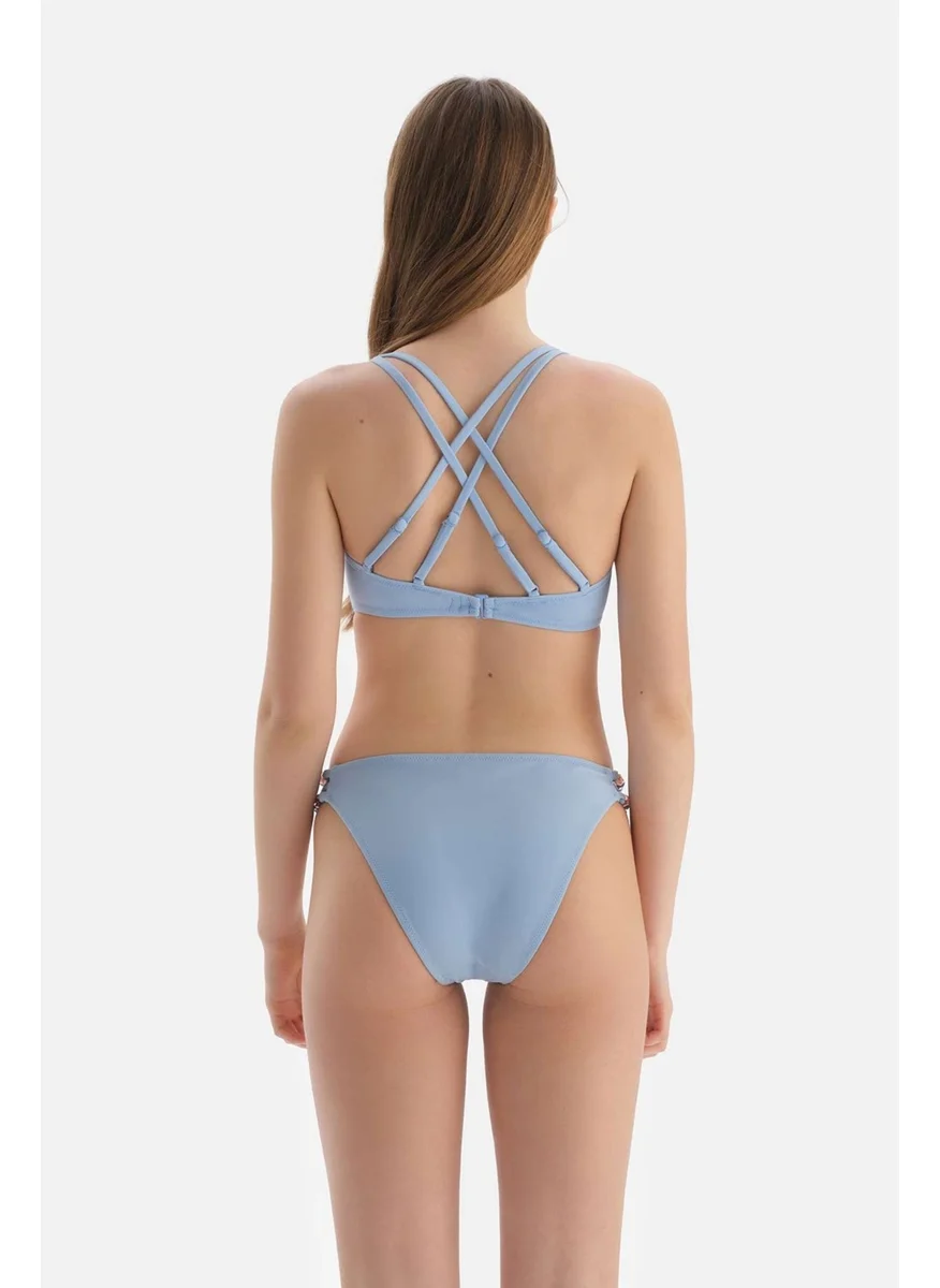 داجي Blue 4 cm Bikini Bottom