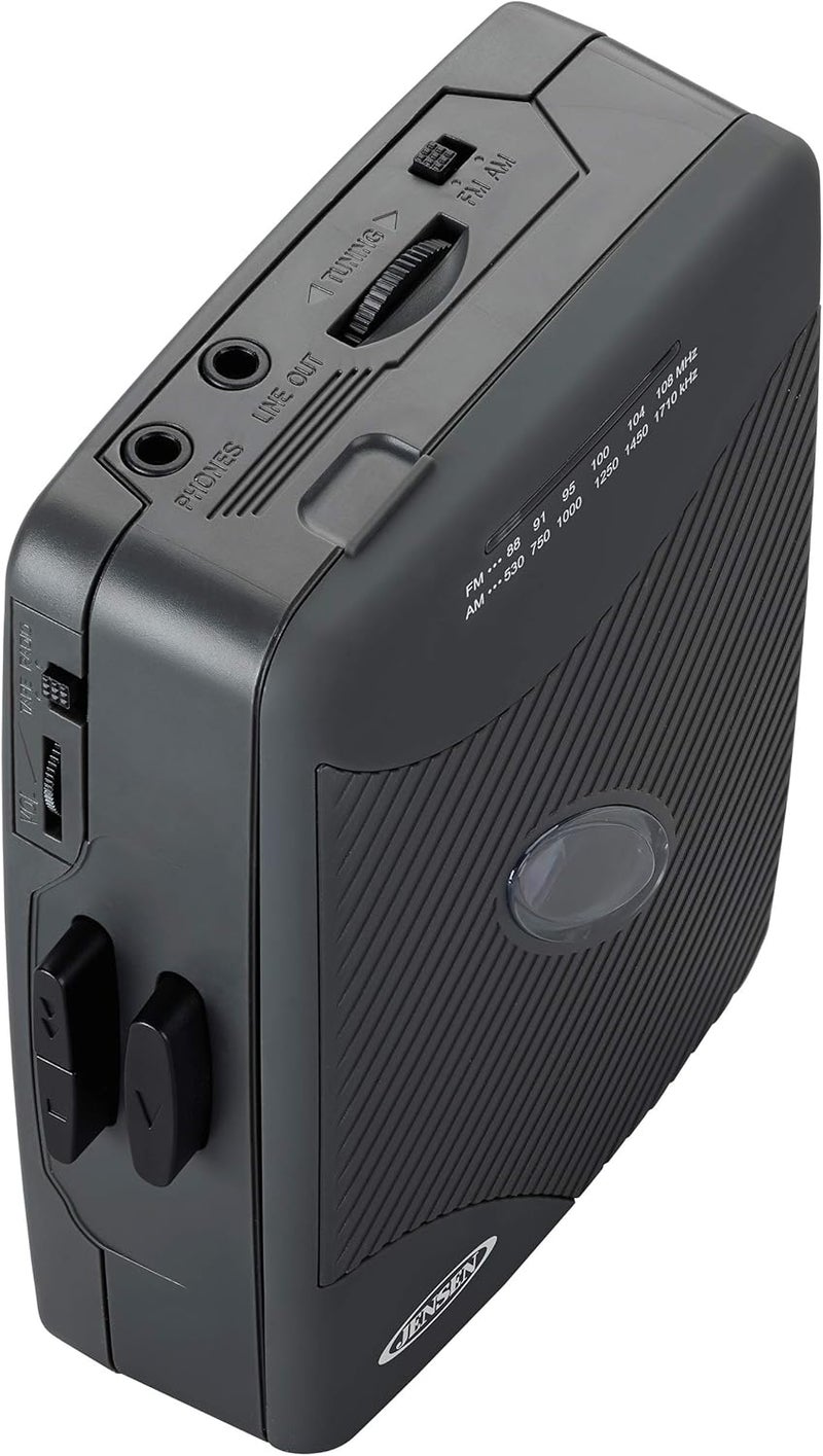 Jensen SCR-75 Stereo Cassette Player with AM/FM Radio - Image 2