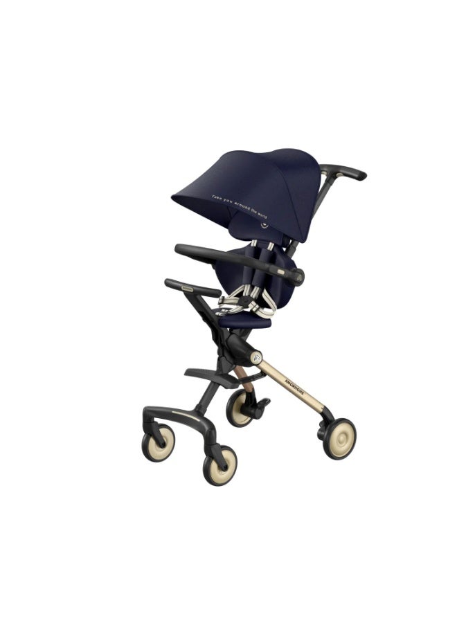 AMORHOME - Max Stroller Compact, Foldable & Lightweight - Navy - Image 1