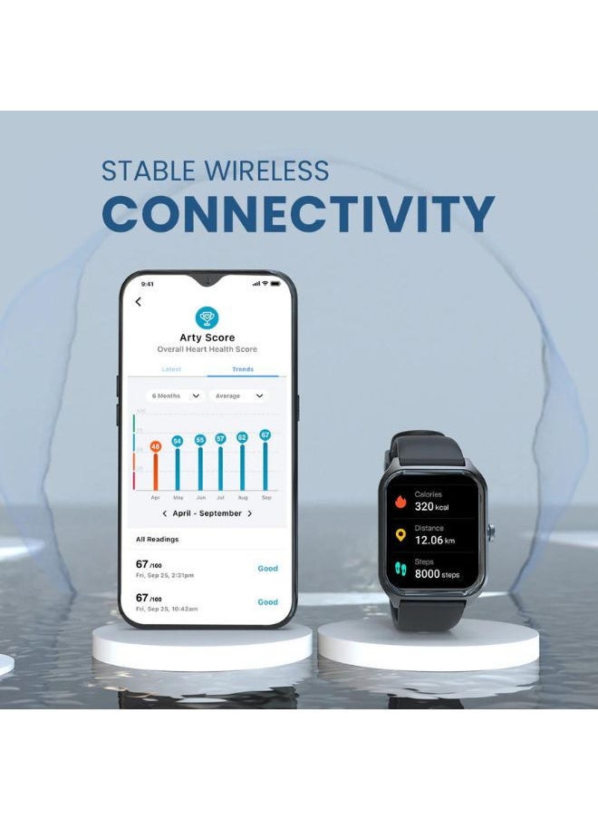 HiFuture - Ultra2 Pro Wireless Calling Smartwatch (AMOLED Display) Grey - Image 1