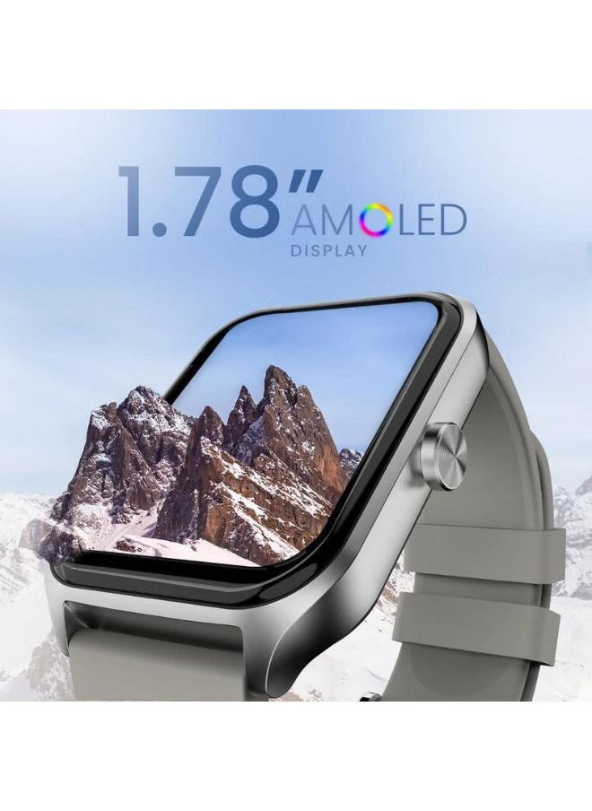 HiFuture - Ultra2 Pro Wireless Calling Smartwatch (AMOLED Display) Grey - Image 1