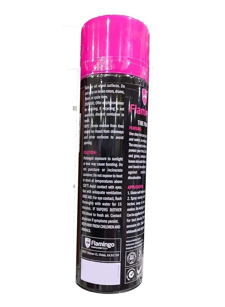 Flamingo Car Tire Foam Cleaner 650 ML - Image 4