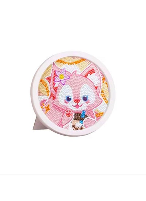 Diamond Painting Kit This Popular Art Activity Include Covering A Suction Cup with Colorful Small Rhinestones to Create a Diamond Design