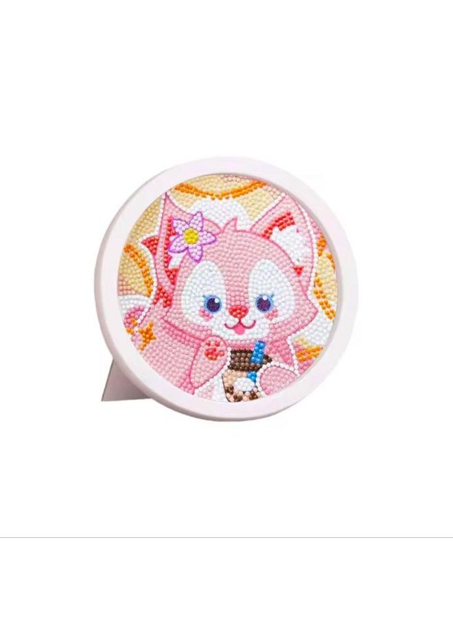 null - Diamond Painting Kit This Popular Art Activity Include Covering A Suction Cup with Colorful Small Rhinestones to Create a Diamond Design - Image 1